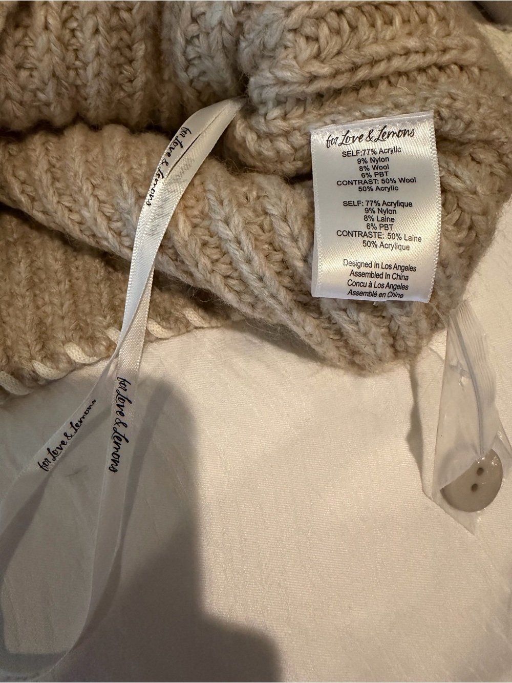 For Love And Lemons Ivy Cardigan - Picture 5 of 6